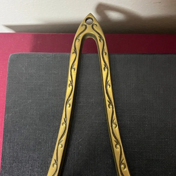 Crowning Touch Solid Brass Vintage Candlestick Wall‎ Sconces w Plate Display